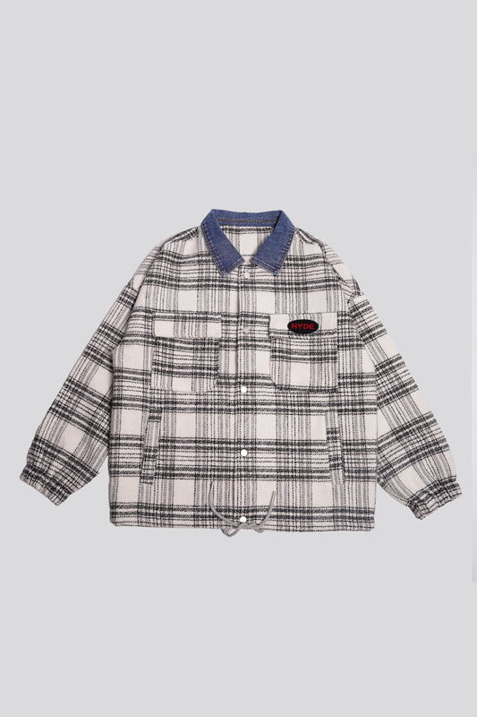 LOOSE FIT TWILL OVERSHIRT