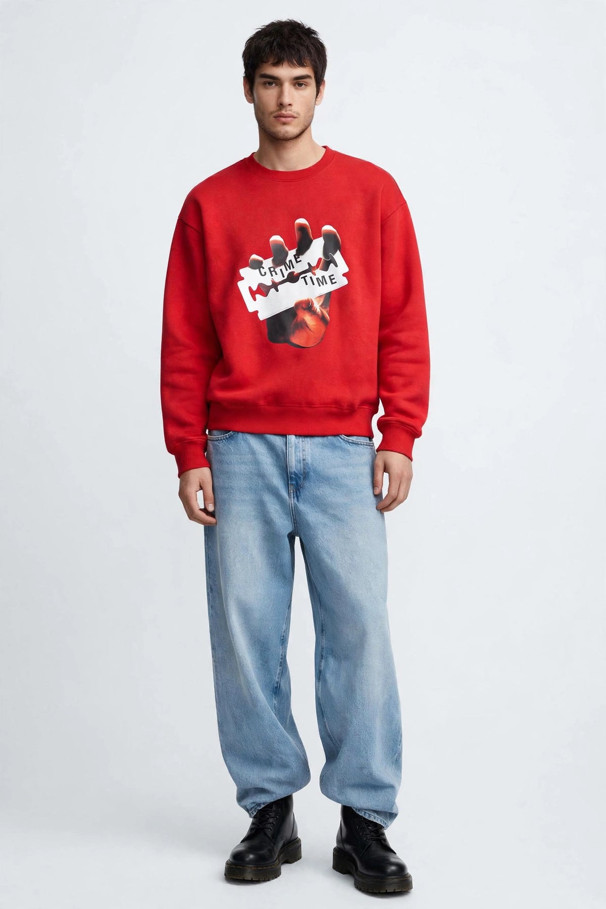 Round Neck Sweatshirt