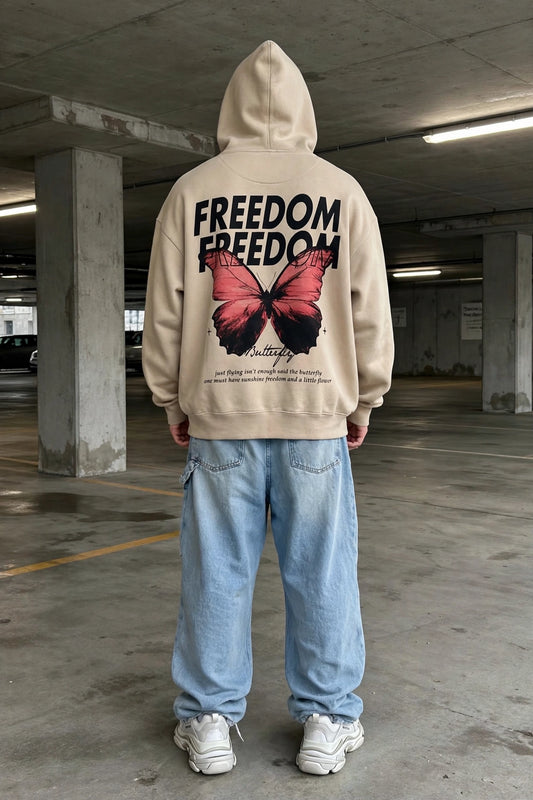 FREEDOM GIVES WINGS SO FLY LIKE BUTTERFLY
