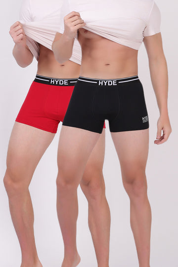 Cotton Trunks LOW Rise for Men(pack of 2)