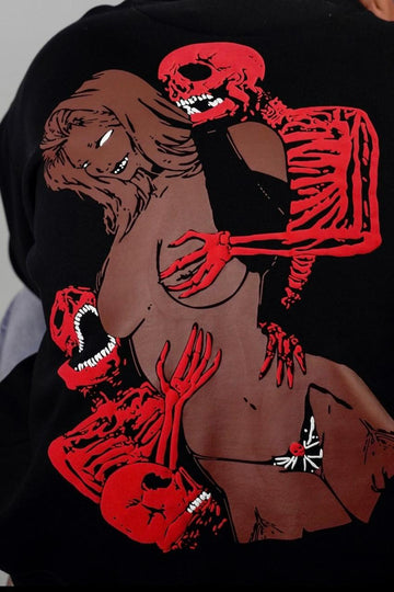 AHINSA NON-VIOLENCE DROP SHOULDER TEE